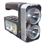 Світлодіодний ручний акумуляторний ліхтар із повербанком і сонячною панеллю, фото №11
