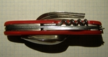 Складний ножик з ложкою і виделкою, ножик с ложкой и вилкой, фото №2