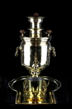 Batashev's wood-fired samovar with a tray and a dropper, photo number 2