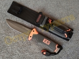 Нож для выживания Gerber BG Survival с ножнами огнивом точилкой свистком реплика, photo number 6