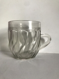 Mug glass 47 year oblique edges, photo number 2