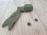 Toy military equipment "Tractor with platform" in a box, photo number 4
