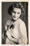 Евгения Орлова акторка театру 1957 г автограф, фото №2