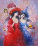 "Fairy Girlfriends" 55x45 cm, photo number 2