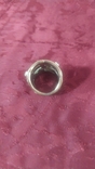 Copper ring inlaid with artificial fionites, photo number 3