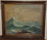 "The Ninth Wave" I. Aivazovsky.Copy, photo number 2