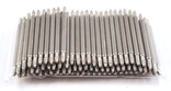 Watch lugs 18 mm Ф1.5 mm 100 pieces. Springbars, studs, pins for attaching bracelets, photo number 7