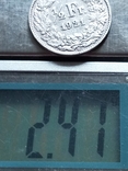 1/2 франка 1921 рік Швейцарія срібло, фото №3