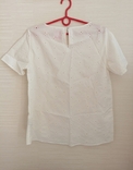 Lieblingsstuck Красивая женская блузка прошва бело молочная 46/48, photo number 11