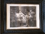 Гравюра, Самсон і Даліла 1860 роки, photo number 2