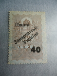 Закарпатська Україна 1945 р проба 40/20 ф. тип 3 а, фото №2
