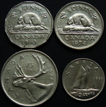 Канада, 5, 10, 25 центов, фото №2