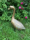 Life-size sculpture of a Goose, 68 cm, bronze, Germany, photo number 2