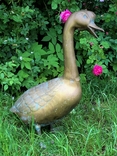 Life-size sculpture of a Goose, 68 cm, bronze, Germany, photo number 3