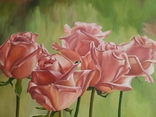 Painting Bukouros Kateryna ''Roses'' 55/65 canvas/oil on canvas 2011, photo number 3