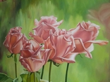 Painting Bukouros Kateryna ''Roses'' 55/65 canvas/oil on canvas 2011, photo number 5