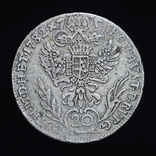 20 Крейцерів 1782 G (Бая-Маре), Австро-Угорщина, фото №2