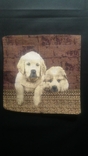 Tapestry "Doggies" 0.36*0.36cm., photo number 2