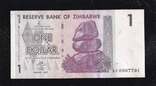 1 доллар 2007г. АС0307701. Зимбабве., фото №2