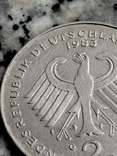 2 Deutsche Mark 1983 года ., фото №7