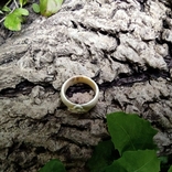 Кольцо Трикветр кельтский узел из бивня мамонта, фото №7