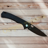 Нож складной Майор Black Нокс на подшипниках сталь D2 China, photo number 9
