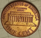 США 1 цент 1980, фото №3