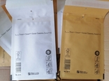Бандерольные конверты А11 100х160 мм., 200 шт. Польша, белые, коричневые, фото №4