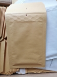 Бандерольные конверты А11 100х160 мм., 200 шт. Польша, белые, коричневые, фото №6