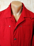 Куртка робоча джинсова чоловіча LERROS коттон р-р М, фото №5