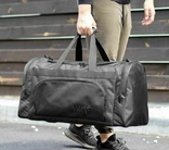 Мужская дорожная спортивная сумка Nike biz черная тканевая для тренировок и перевозки вещей, photo number 3