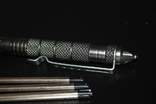 Тактична ручка Куботан tactical pen gray (3 стержні в комплекті) (1675), numer zdjęcia 4