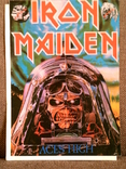 Кумири 80 - 90х Iron Maiden мини-постери 5 шт., фото №2