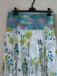 Красивая разноцветная женская летняя юбка плиссе, фото №5