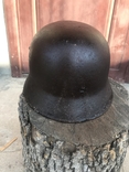 Стальной шлем М35, Германия, войска СС. Родной деколь, фото №9