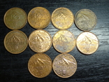 2 euro cents Slovakia (anniversary) 10pcs, all different, photo number 2