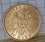 20 марок 1905 Пруссія, фото №3