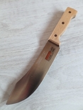 Нож кухонный Кривой деревянная ручка 30см, фото №2