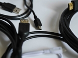 Кабели USB, HDMI, miniHDMI, microUSB, Nokia и др., фото №10