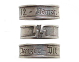 III REICH кольцо перстень 12 Танковой дивизии SS СС Гитлер Югенд HJ Hitler Jugend копия., фото №4