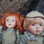 Пара керамічних німецьких ляльок., фото №3