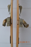 Teenage wooden skis "Youth. Novovyatsk". Made in the USSR. 1987 year of manufacture Length 163 cm., photo number 11