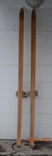 Teenage wooden skis "Youth. Novovyatsk". Made in the USSR. 1987 year of manufacture Length 163 cm., photo number 12