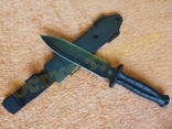 Тактический обоюдоострый нож Columbia 5518A Black 30 см, фото №3
