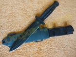 Тактический обоюдоострый нож Columbia 5518A Black 30 см, фото №2