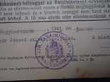 Закарпаття 1941 р платіжка В.Березний, фото №3