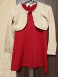 Платье с болеро HM б/у, рост 122-128, 7-8 лет, фото №2