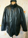 Куртка шкіряна чоловіча утеплена TRAPPER р-р 50, photo number 2