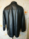 Куртка шкіряна чоловіча утеплена TRAPPER р-р 50, фото №6