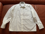 Рубашка белая, 8-10 лет, новая, фото №2